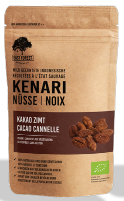 Noix de Kenari - Cacao Cannelle - 80g