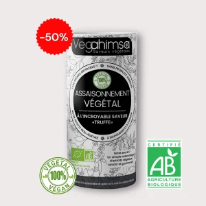 Assaisonnement vegahimsa 55g creme de truffe Vegahimsa Assaisonnement Végétal saveurs Crème de Truffe 55g BIO