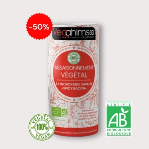 Vegahimsa - Assaisonnement Végétal saveurs Spicy Bacon 55g BIO