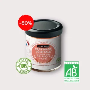 Vegahimsa - Tartinade Végétale Saveur Saumon Fumé BIO