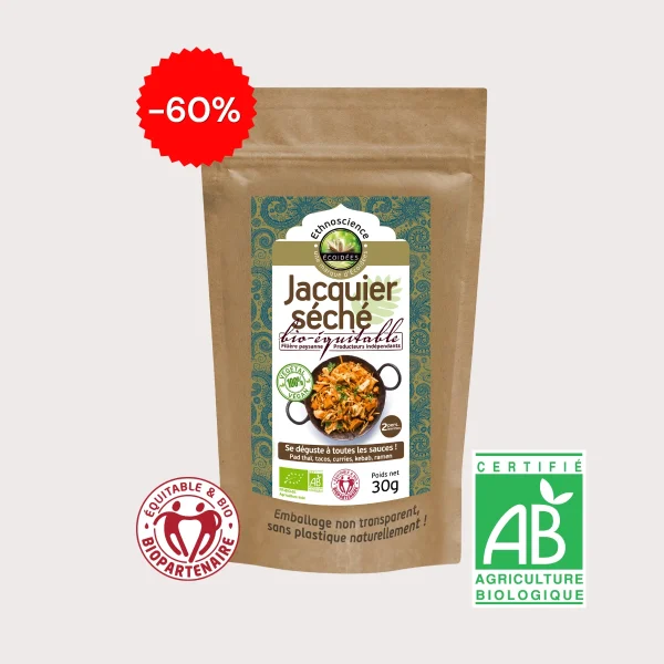 Jacquier séché BIO & EQUITABLE 30g