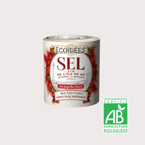 Sel de l'Ile de Ré au paprika fumé BIO - 50g